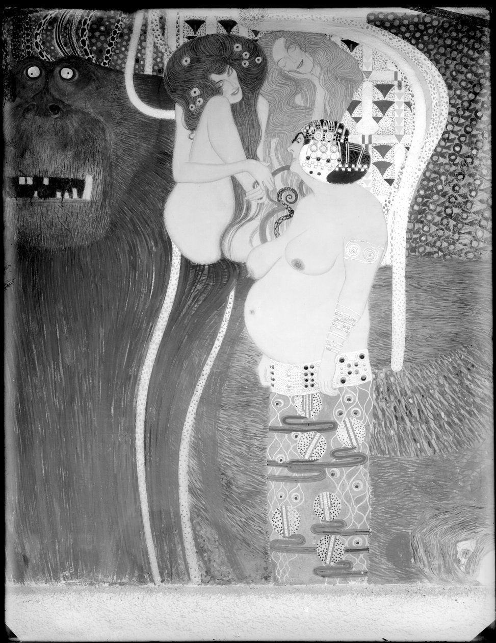 14:e utställningen av Wiener Secessionen av Gustav Klimt