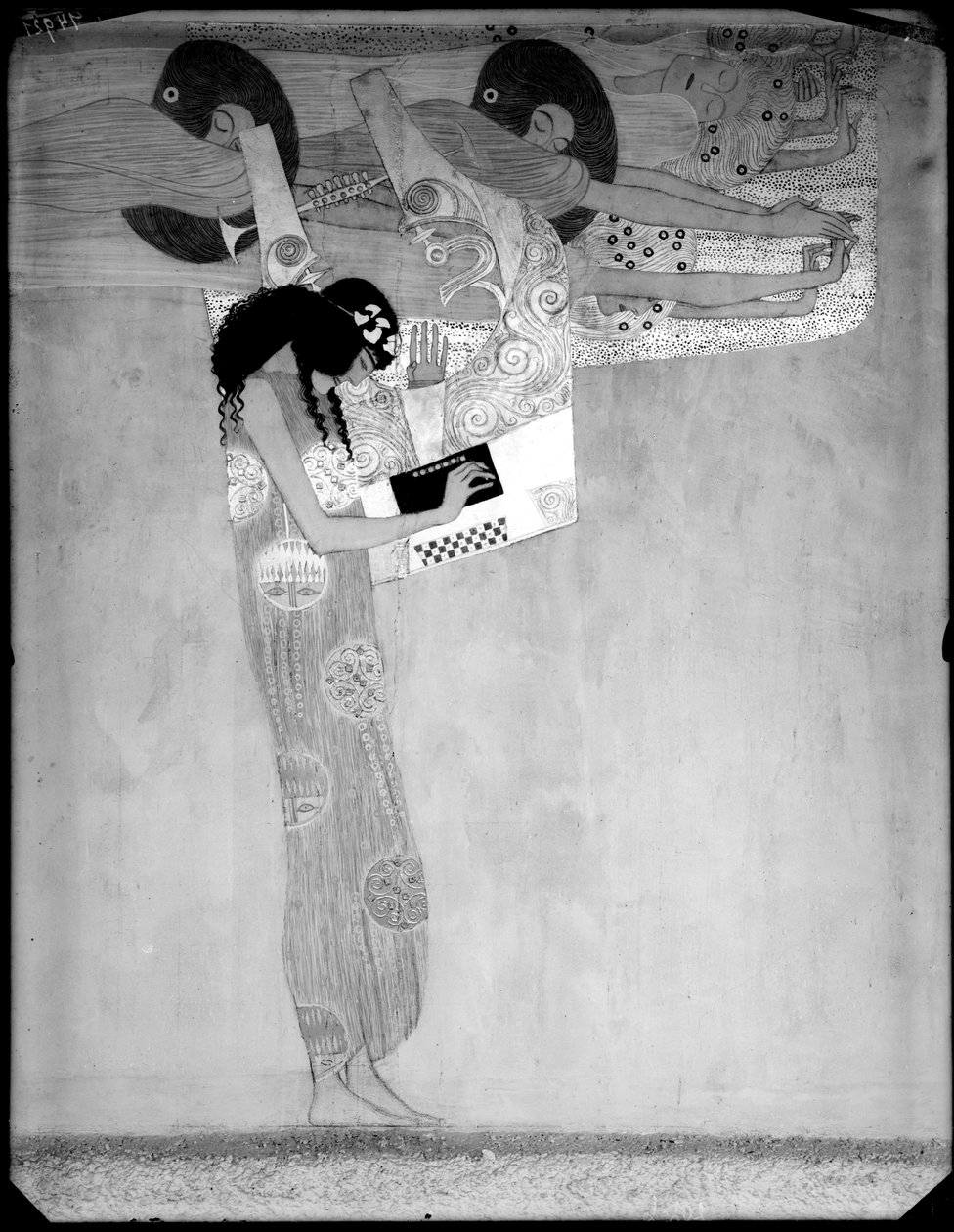 14:e utställningen av Wiener Secessionen av Gustav Klimt
