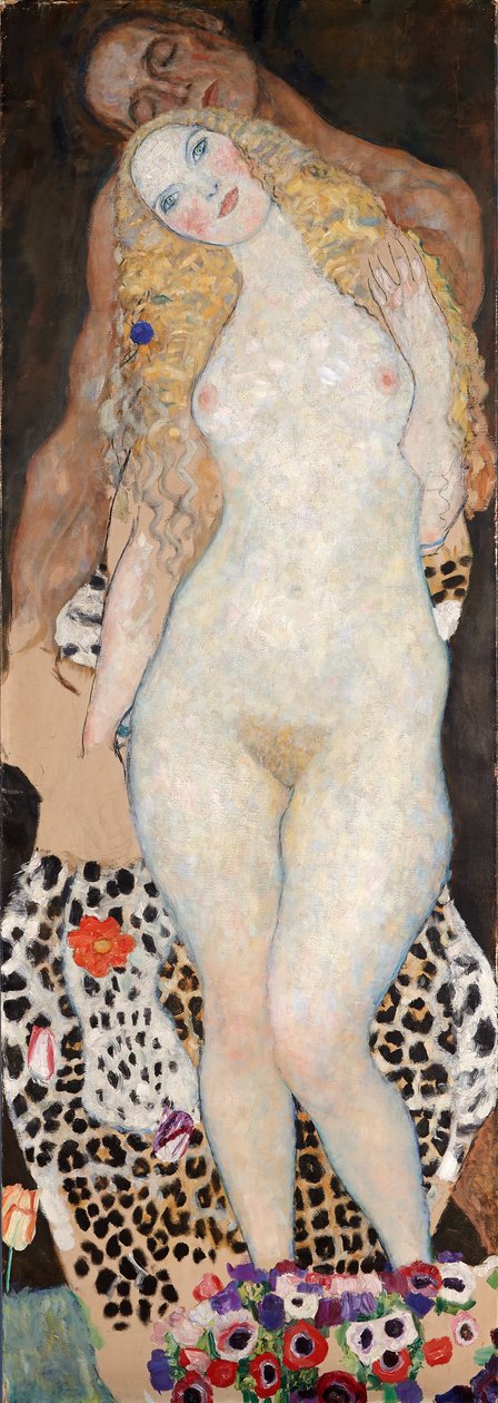Adam och Eva av Gustav Klimt