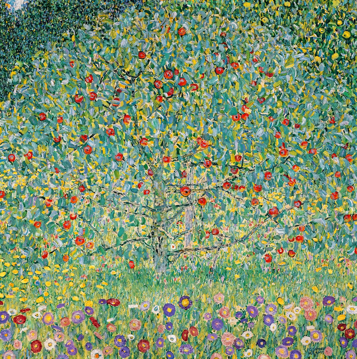 Äppelträd I, 1912 av Gustav Klimt