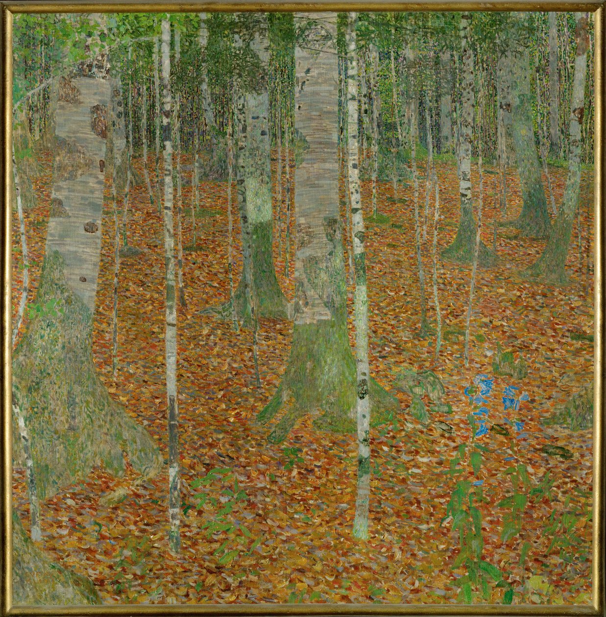 Beech Woods (Björkskogen) av Gustav Klimt