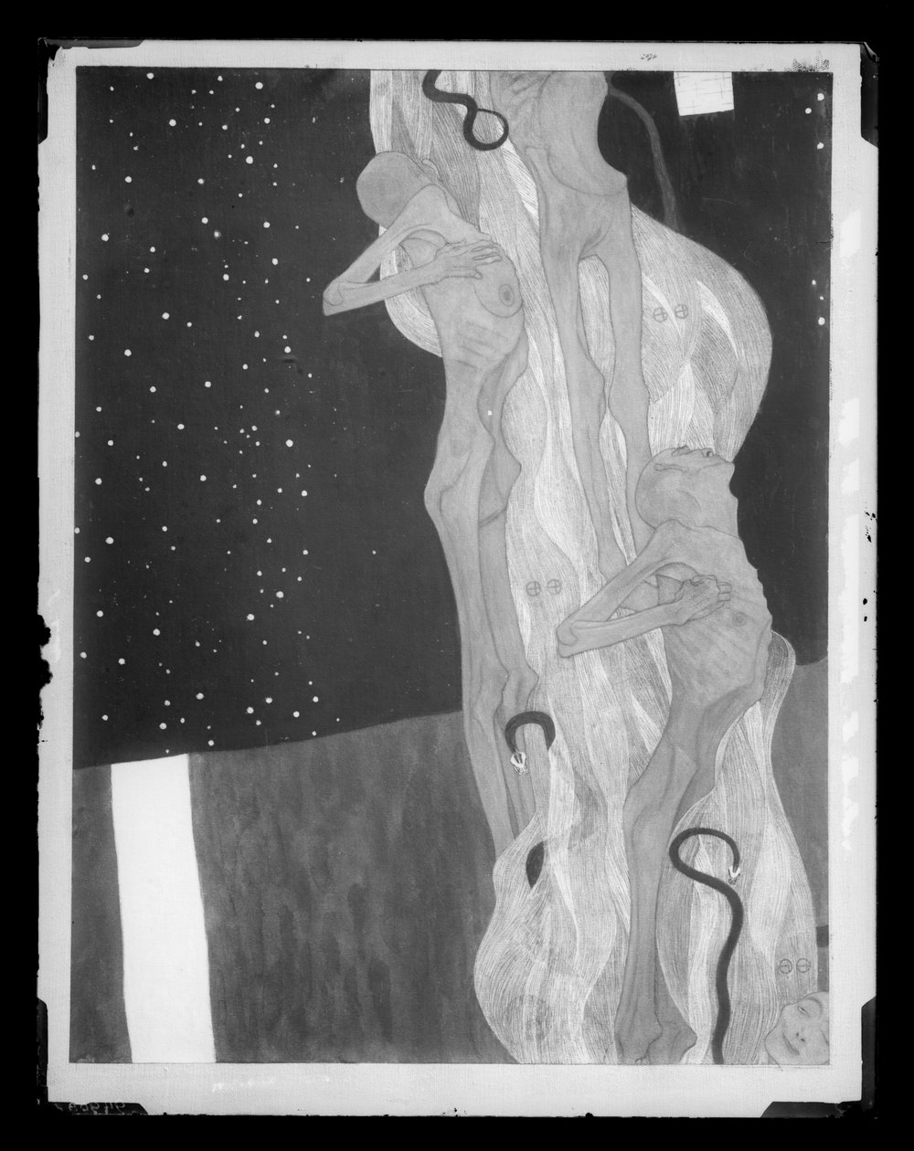 Från dödens imperium av Gustav Klimt