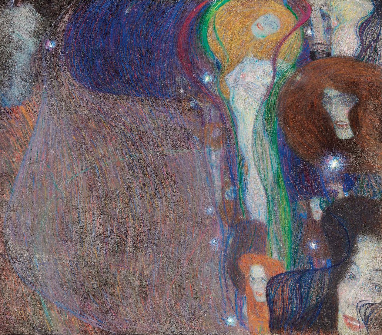 Spökljus av Gustav Klimt