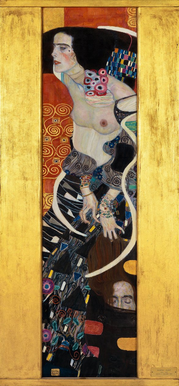 Judith II (Salome), 1909 (olja på duk) av Gustav Klimt