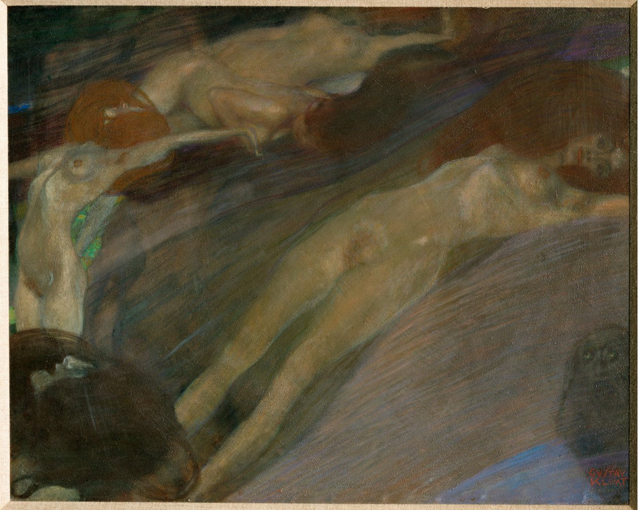 Vatten i rörelse av Gustav Klimt