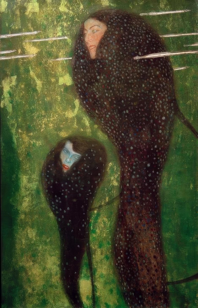 Sjöjungfrur (silverfisk) av Gustav Klimt