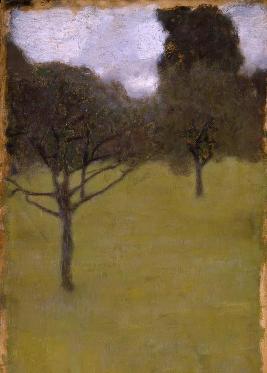 Fruktträdgård av Gustav Klimt