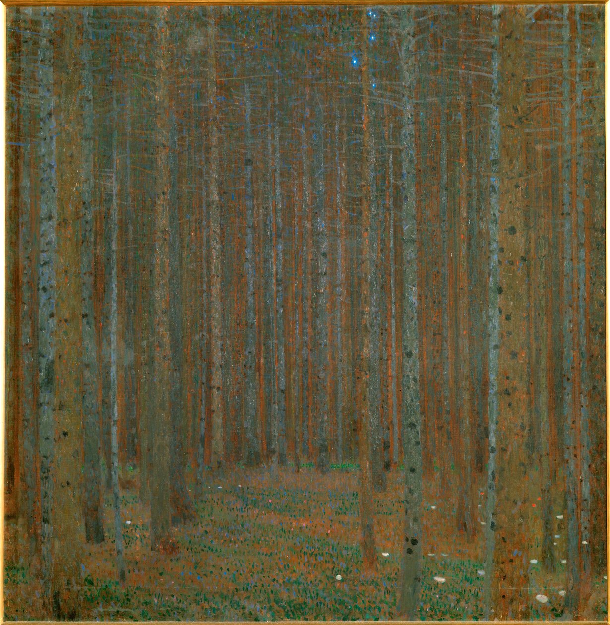 Pineforest av Gustav Klimt