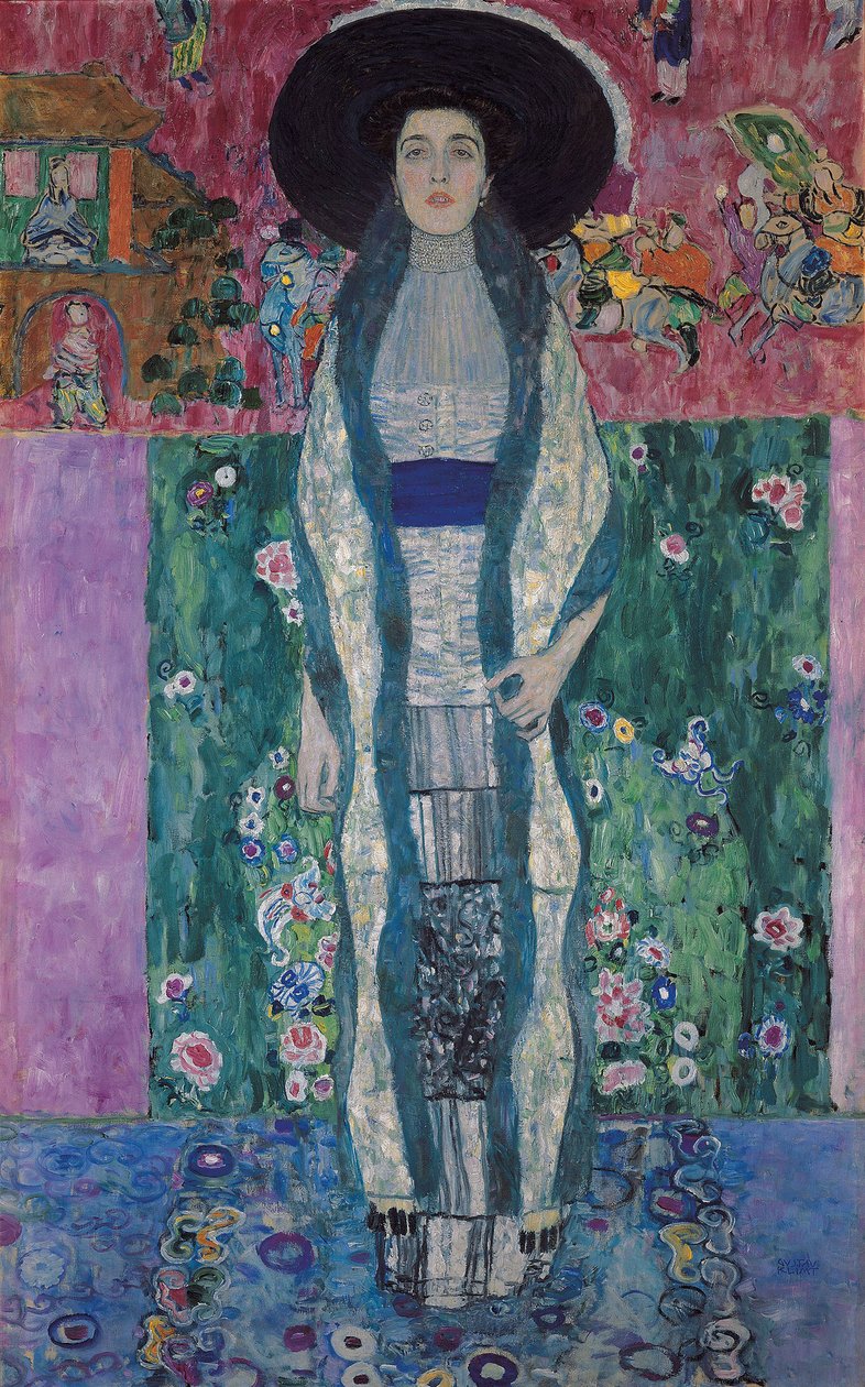 Porträtt av Adele Bloch-Bauer II av Gustav Klimt