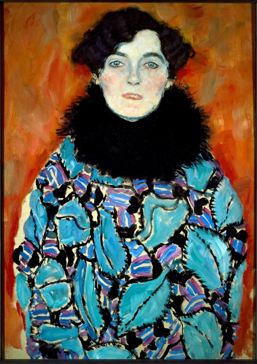 Porträtt av Johanna Staude av Gustav Klimt
