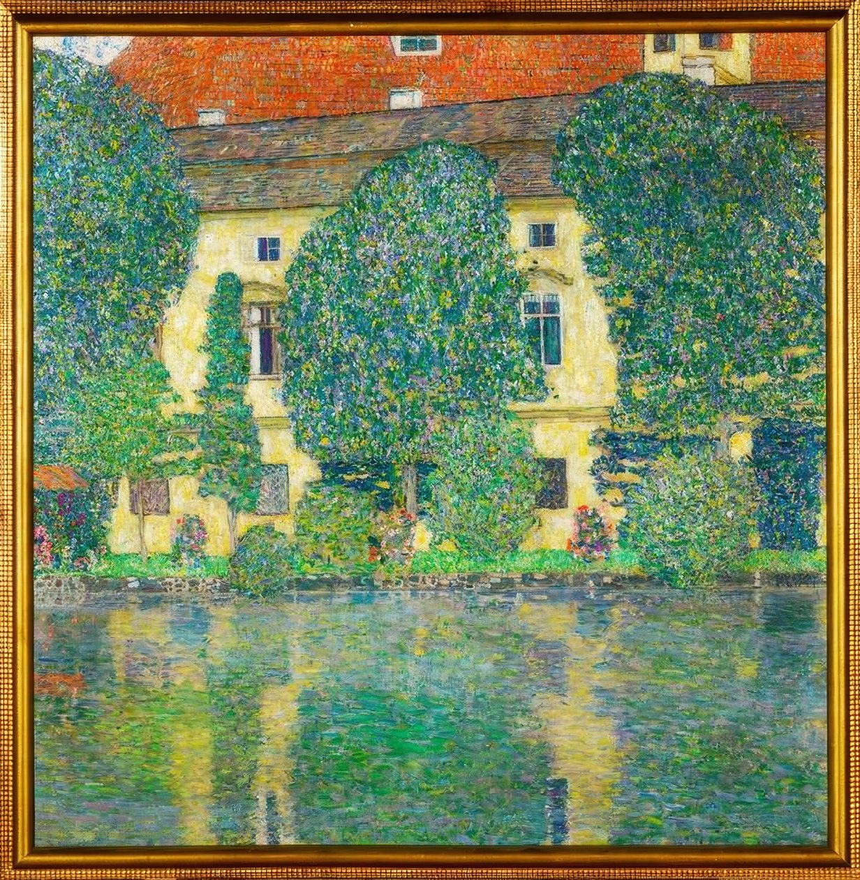 Schloss Kammer am Attersee III av Gustav Klimt