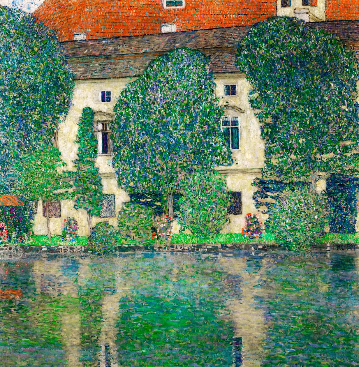 Schloss Kammer vid sjön Attersee III, 1910 av Gustav Klimt
