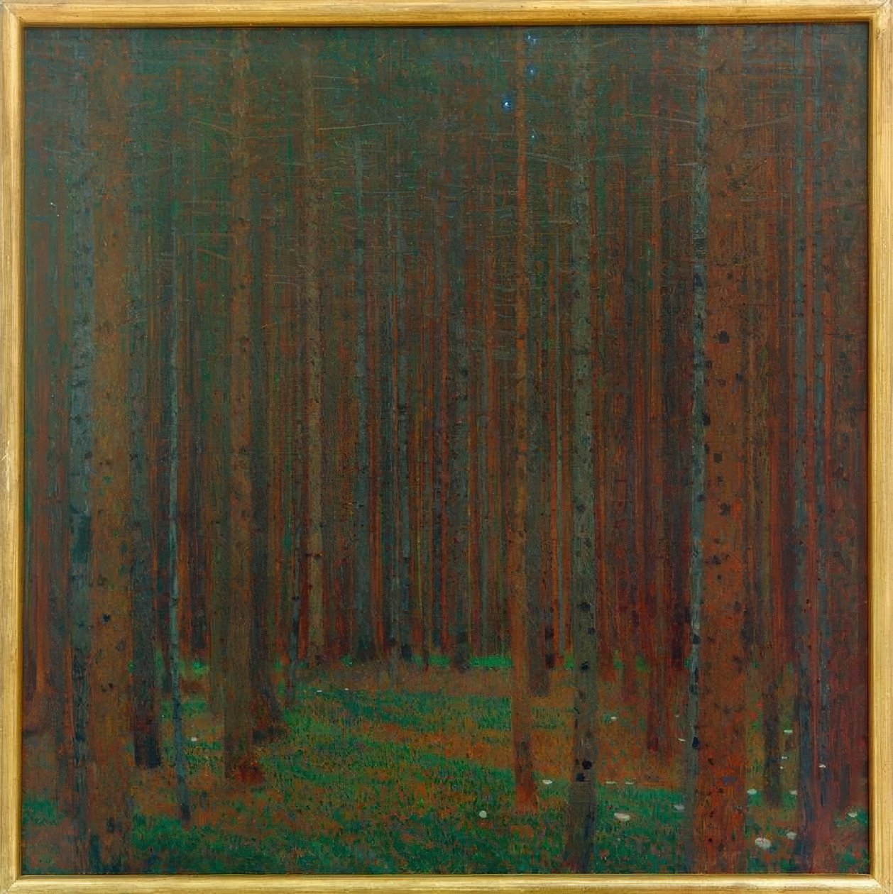Tannenwald I av Gustav Klimt