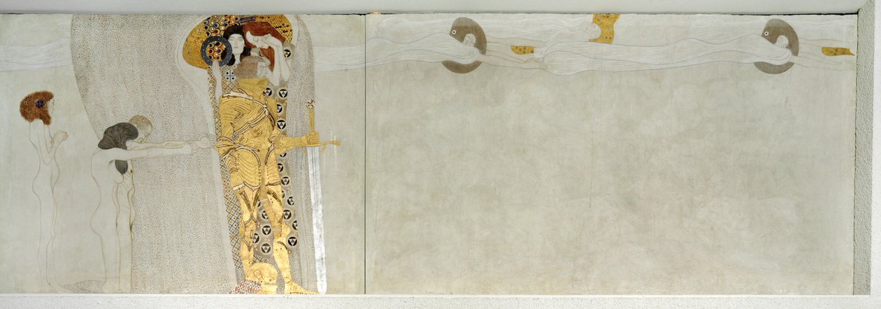 Beethoven-frisen, detalj av Gustav Klimt