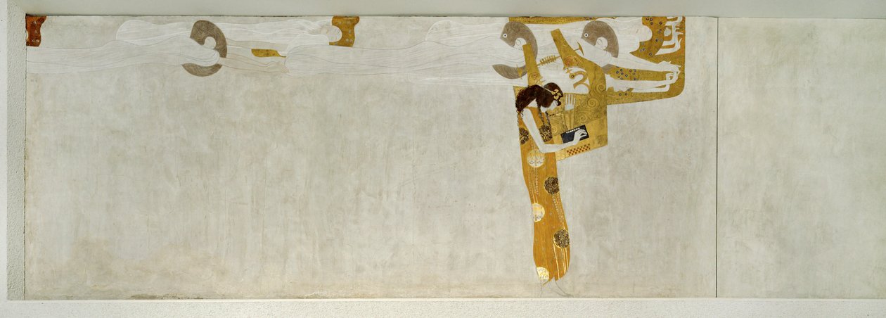 Beethoven-frisen, detalj av Gustav Klimt