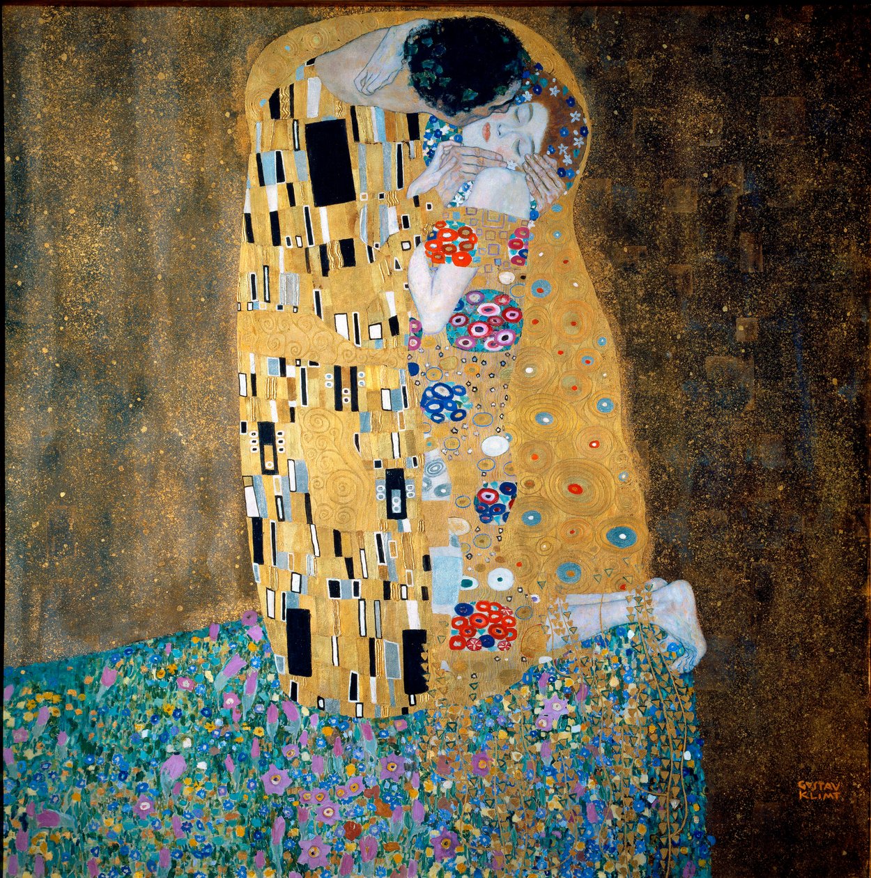 Kyssen av Gustav Klimt