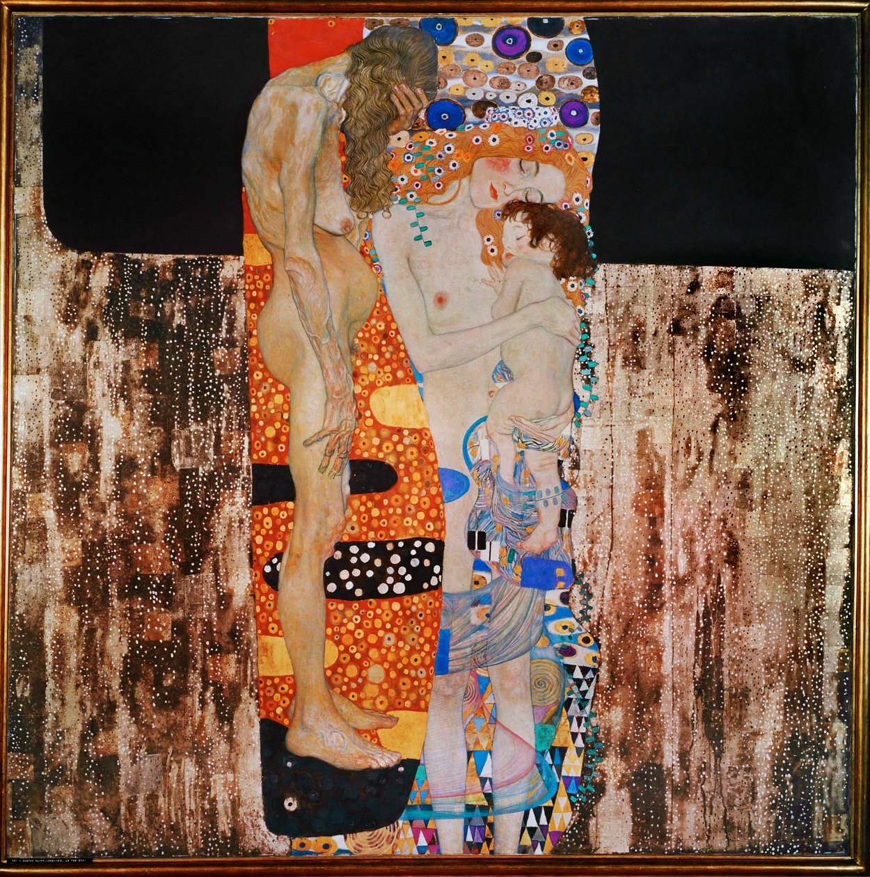 Människans tre åldrar av Gustav Klimt