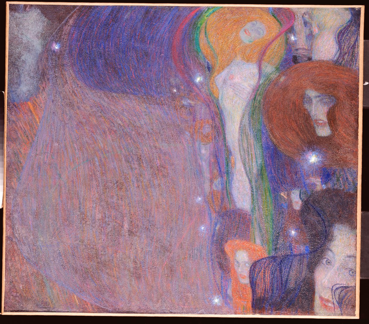 Will-O"-The Wisps, 1903 av Gustav Klimt