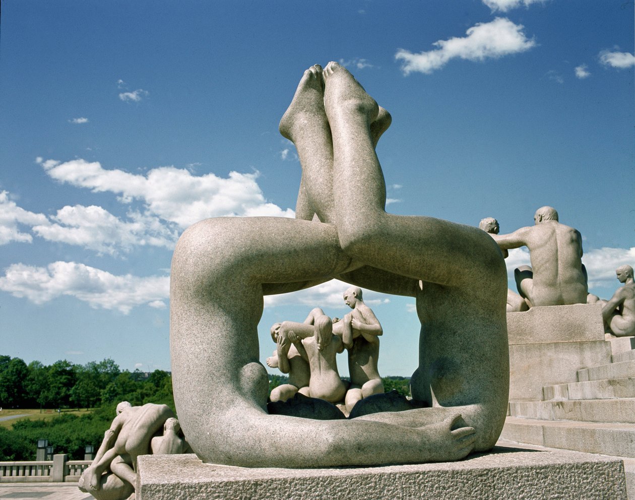 Vigeland installation - skulpturerna av Gustav Vigeland