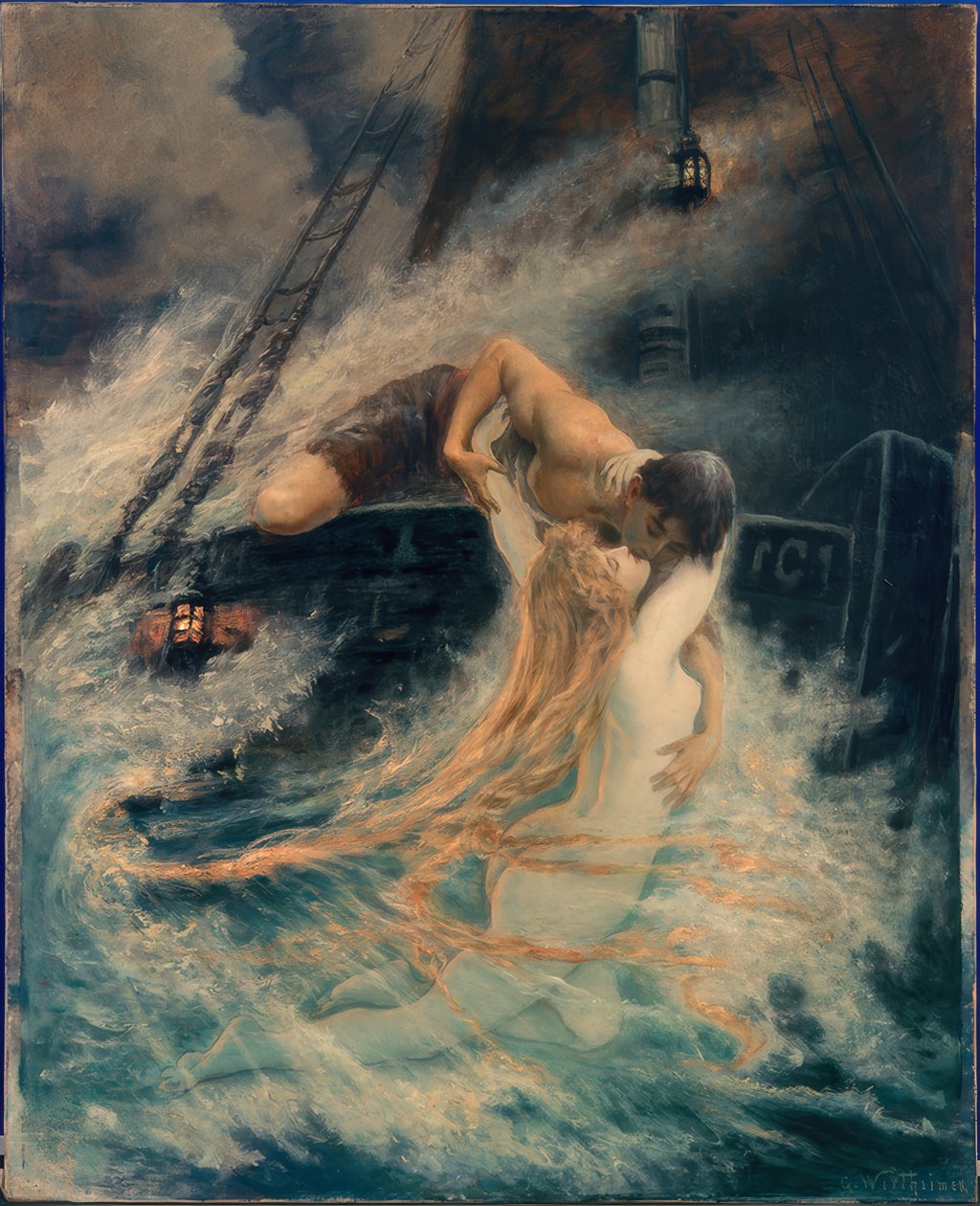 Vågen av Gustav Wertheimer