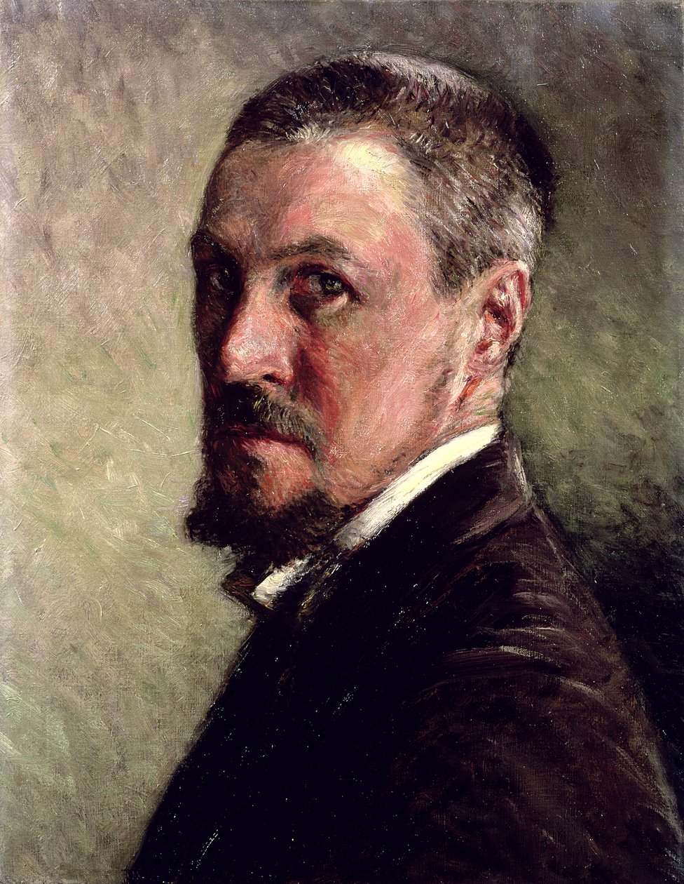 Självporträtt av Gustave Caillebotte