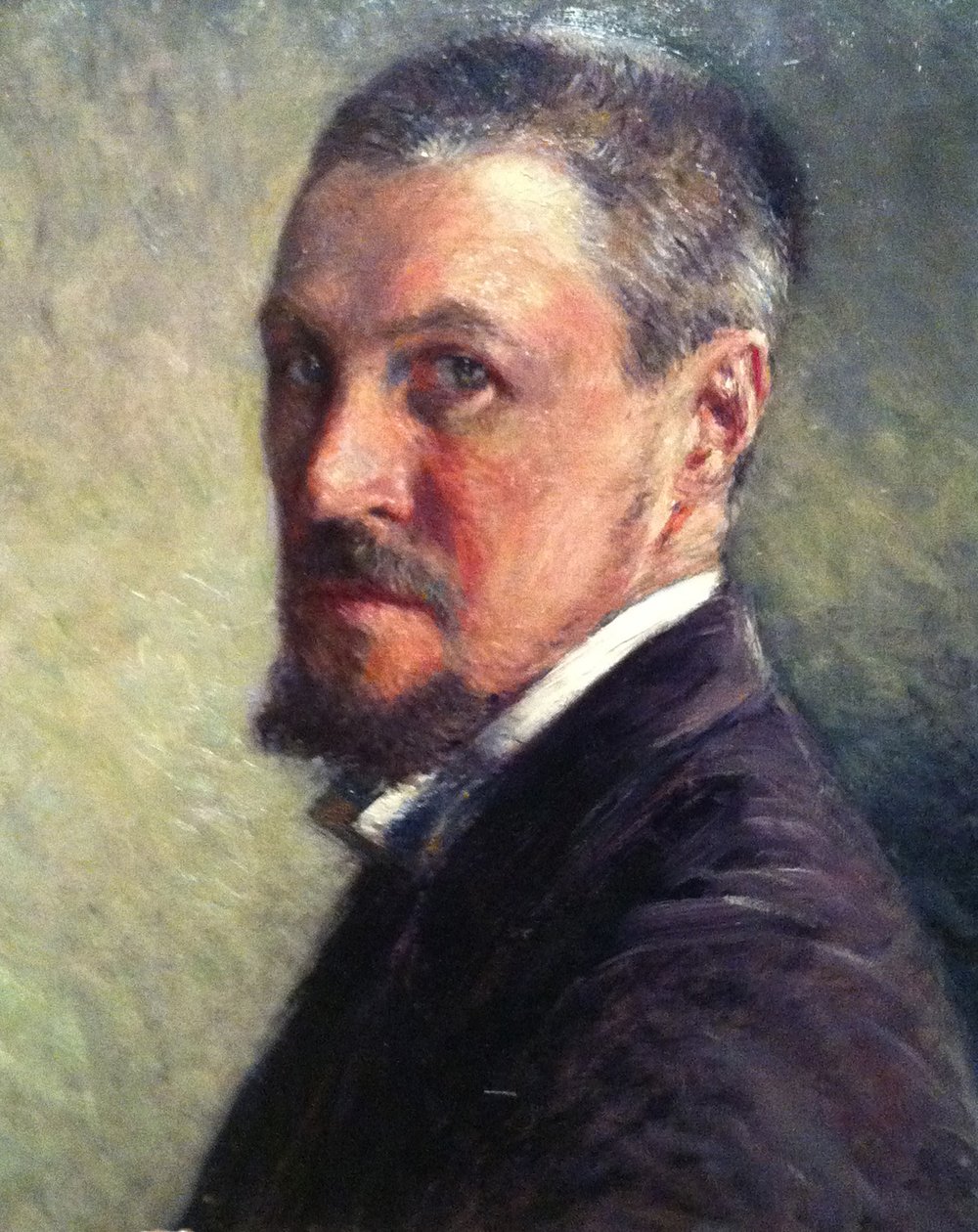 Self-portrait av Gustave Caillebotte