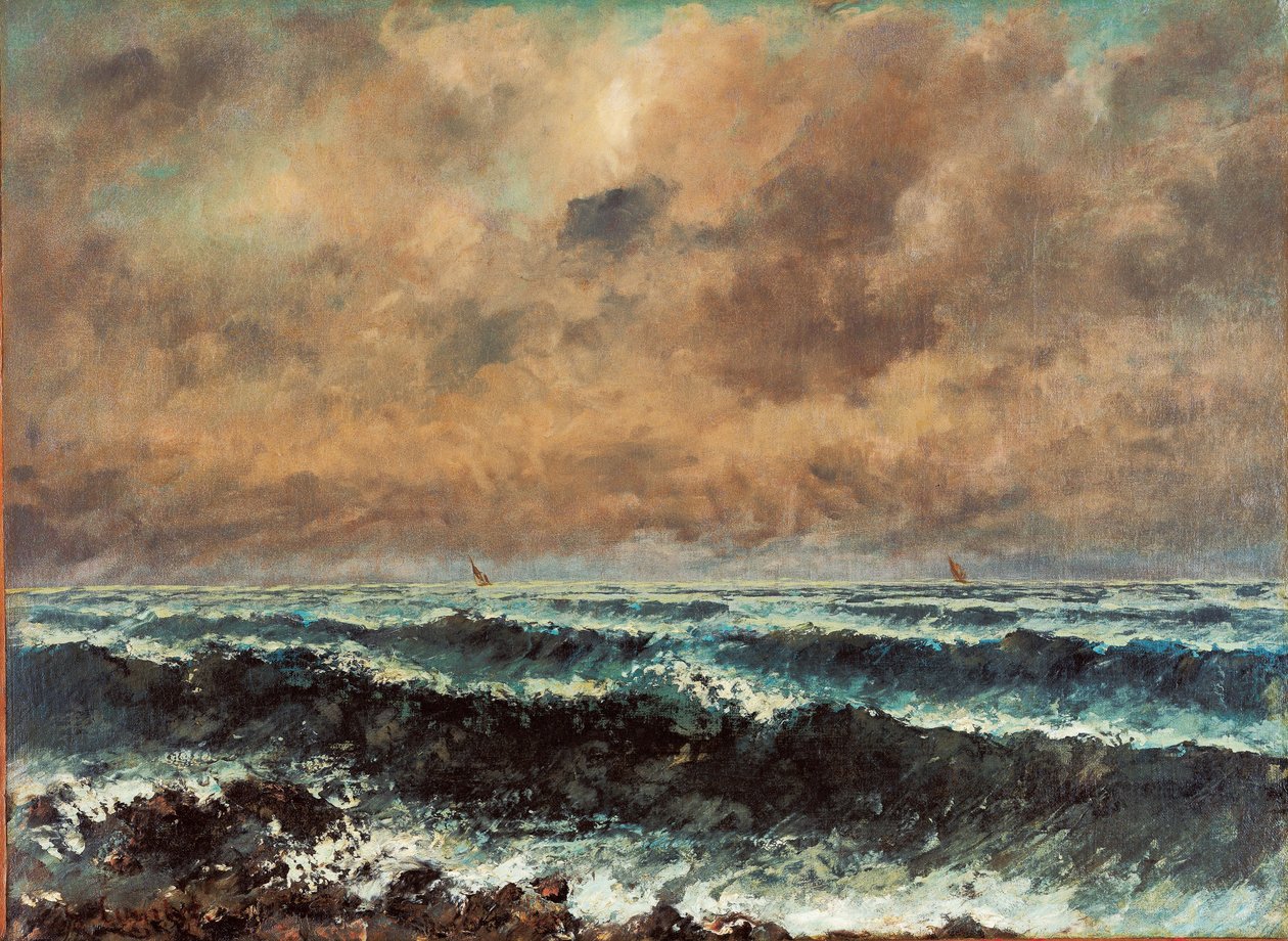 Autumn Sea av Gustave Courbet