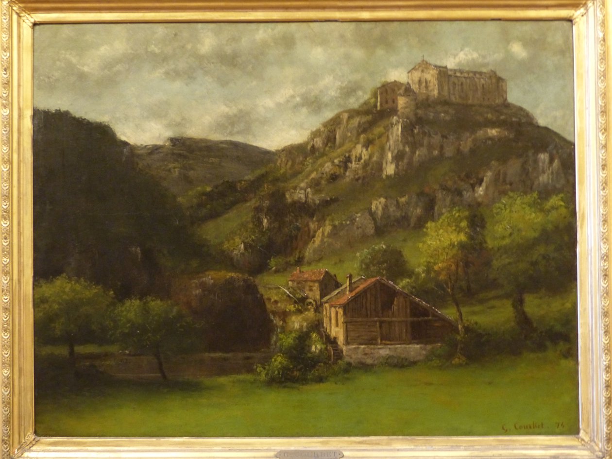 Bildgalleri på övervåningen av Gustave Courbet