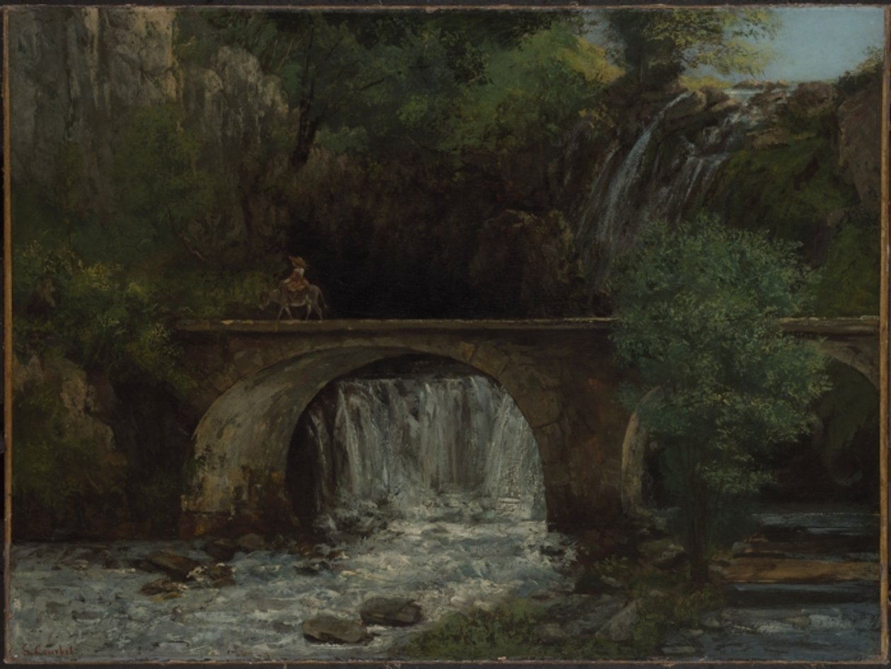 Grand Pont av Gustave Courbet