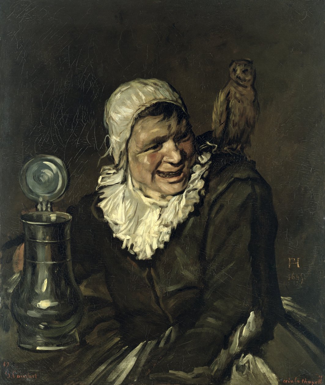 Malle Babbe, 1869 av Gustave Courbet