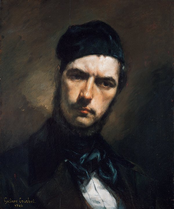 Portrait of H. J. van Wisselingh av Gustave Courbet