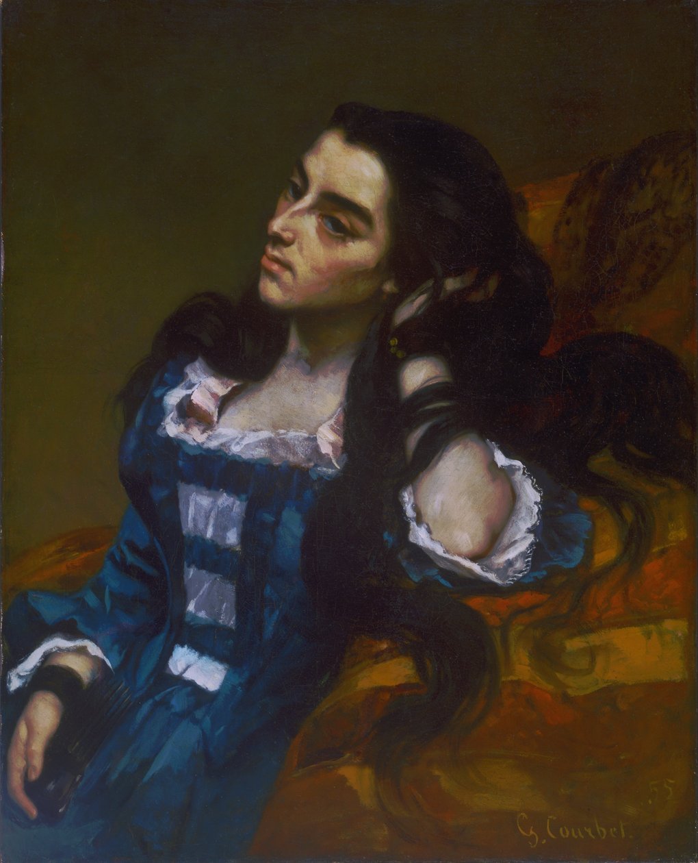 Spanish Woman av Gustave Courbet