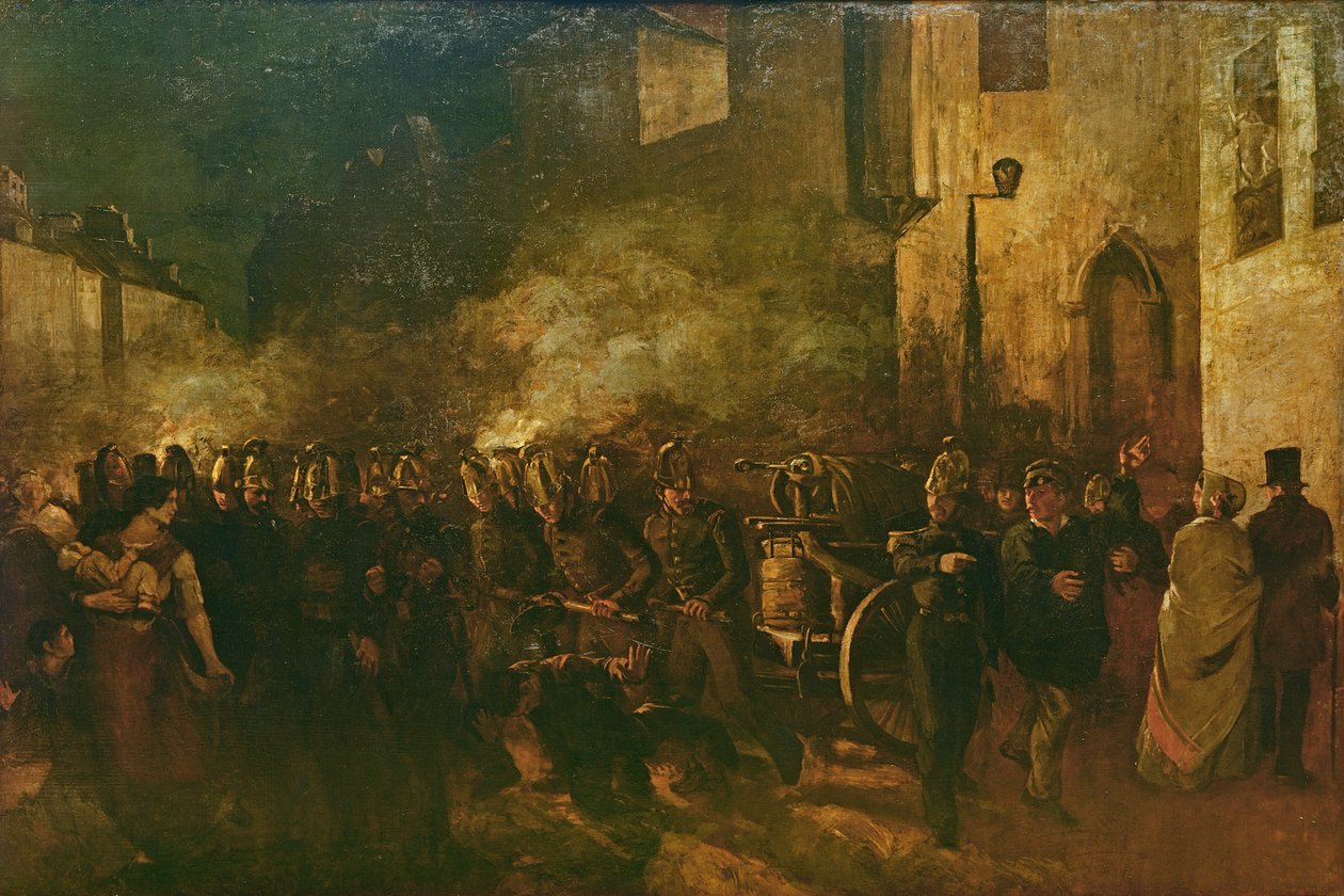 Elden av Gustave Courbet