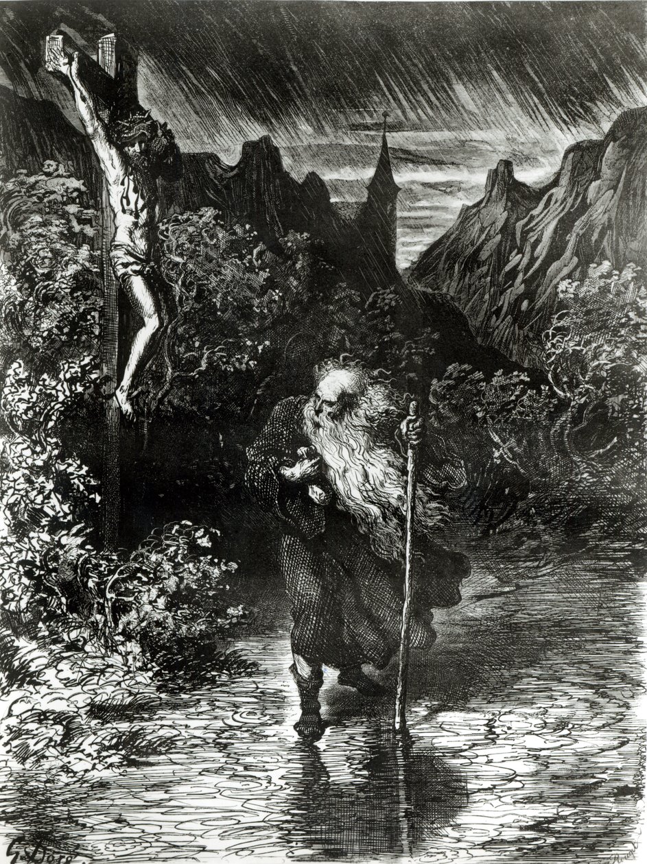 Den vandrande juden av Gustave Dore