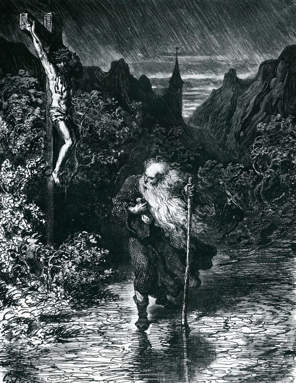 Den vandrande juden av Gustave Dore