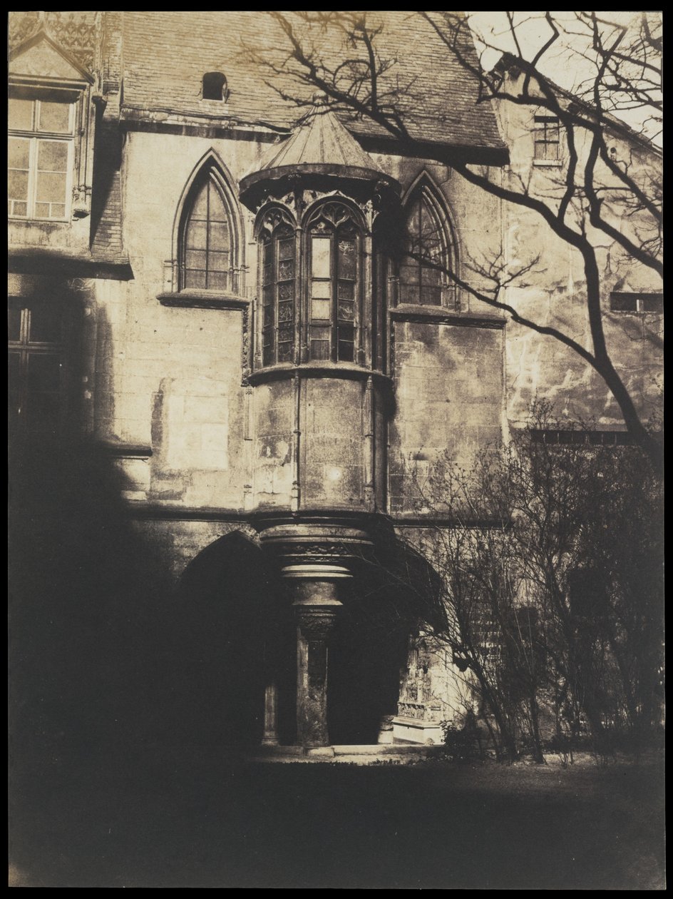 Hotel de Cluny, Paris av Gustave Le Gray