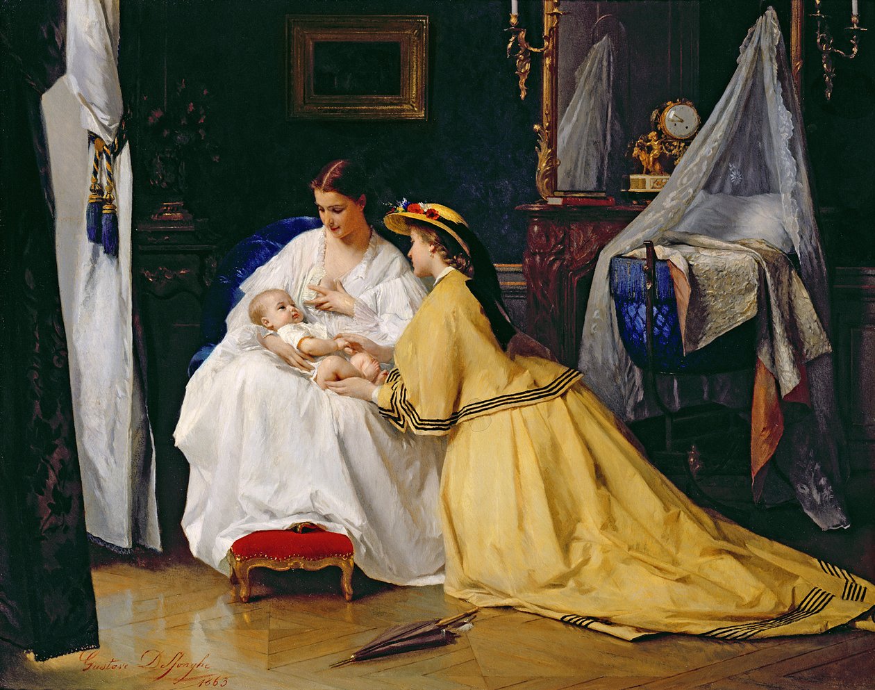 Först född 1863 av Gustave Léonard de Jonghe