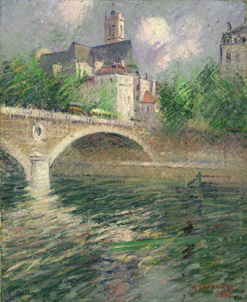St. Gervais-kyrkan, 1920 av Gustave Loiseau