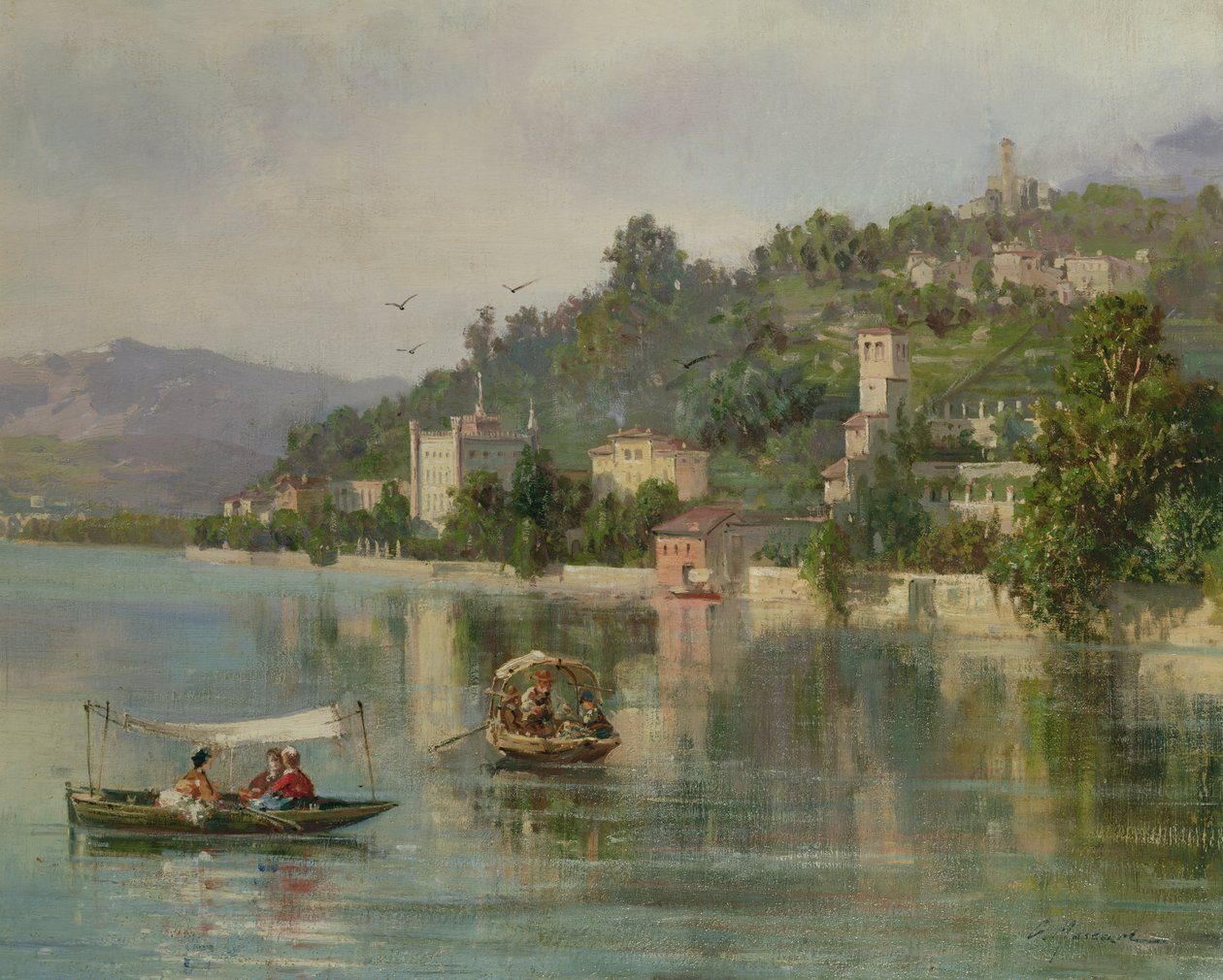 Comosjön av Gustave Mascart