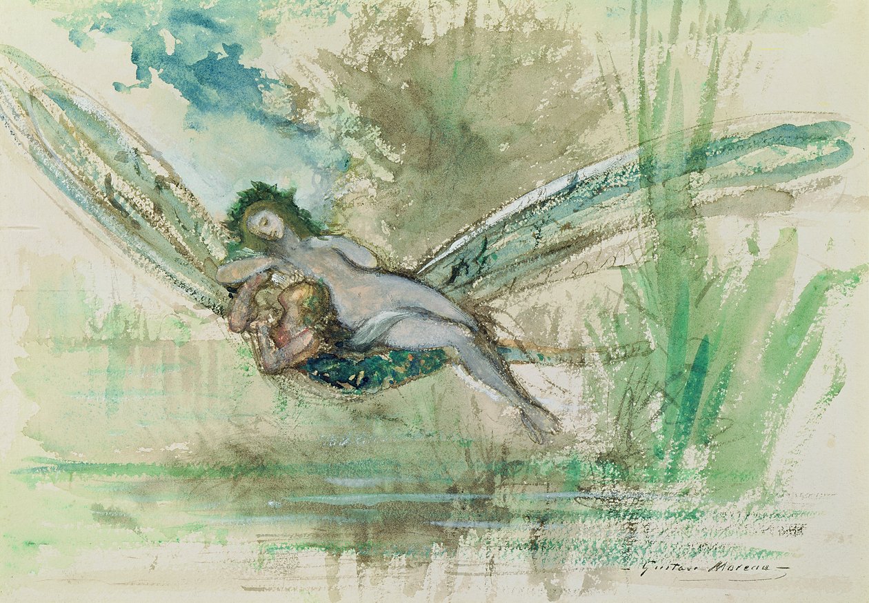 Libell, ca 1884 av Gustave Moreau