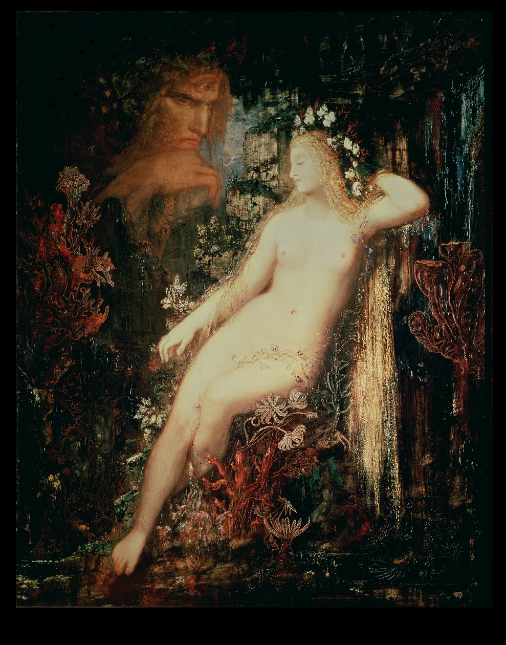 Galatea, 1880-81 av Gustave Moreau