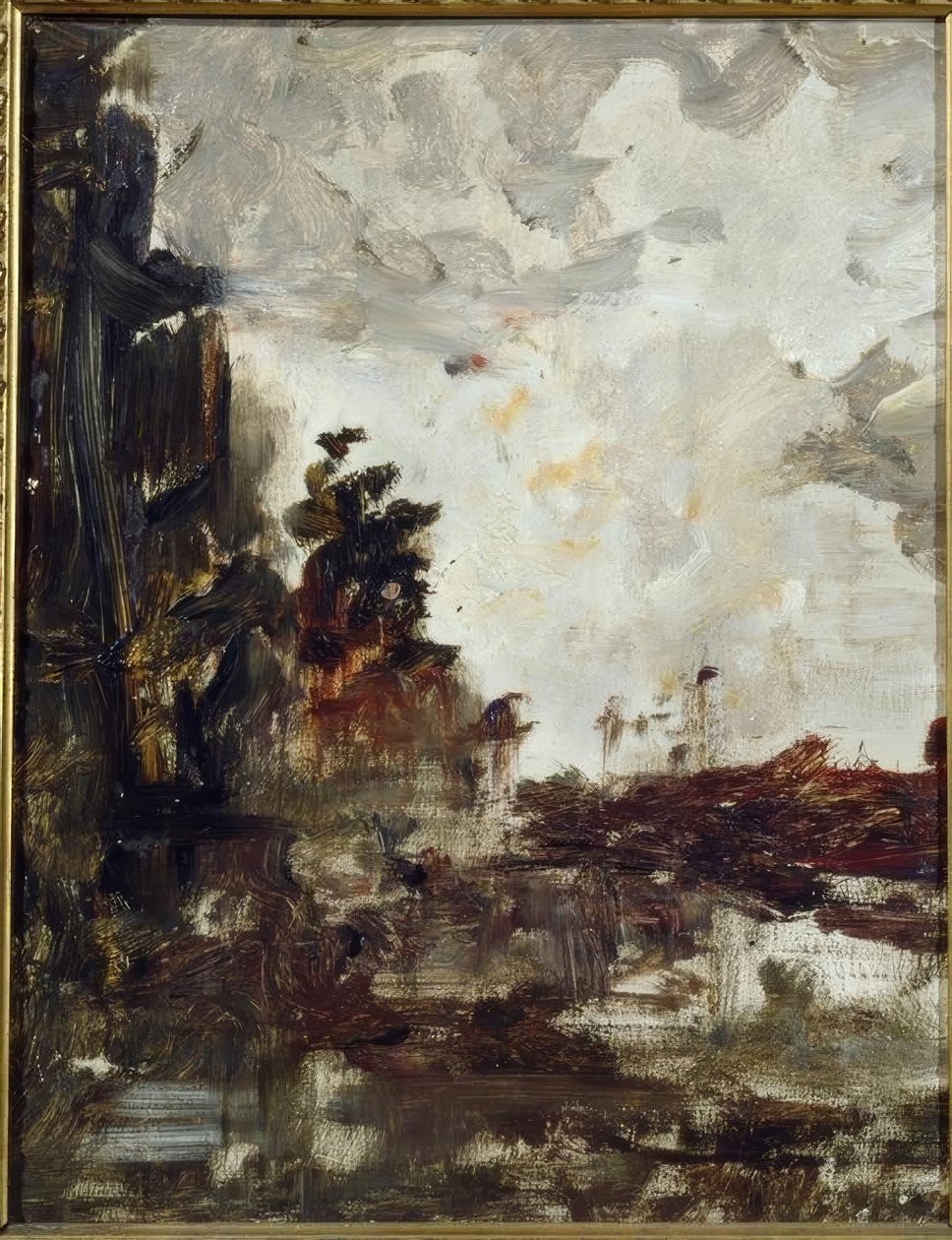 Namnlös (färgskiss) av Gustave Moreau