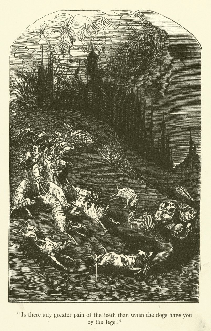 Illustrationer till Rabelais verk av Gustave after Dore