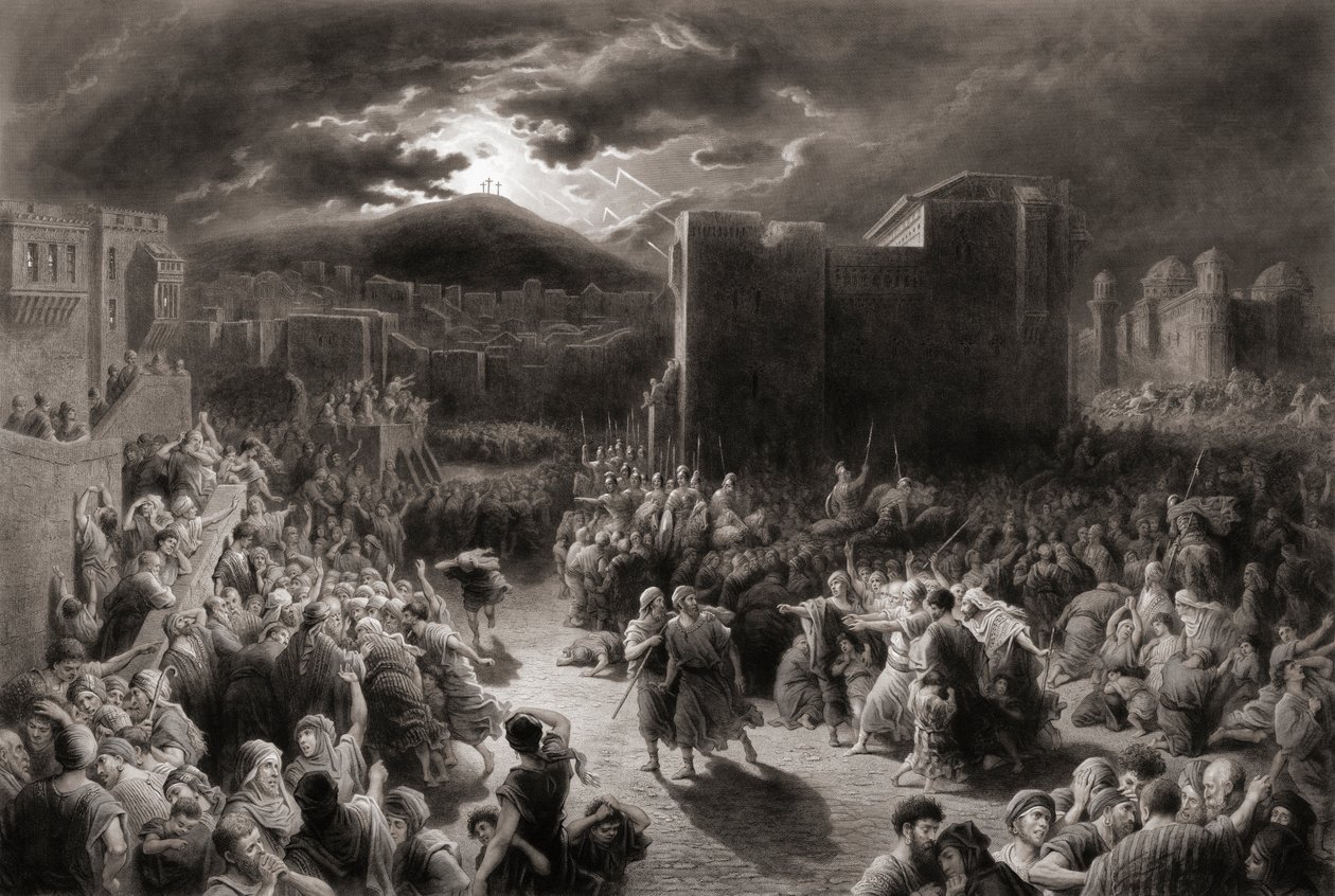 Kristi korsfästelse av Gustave (after) Dore