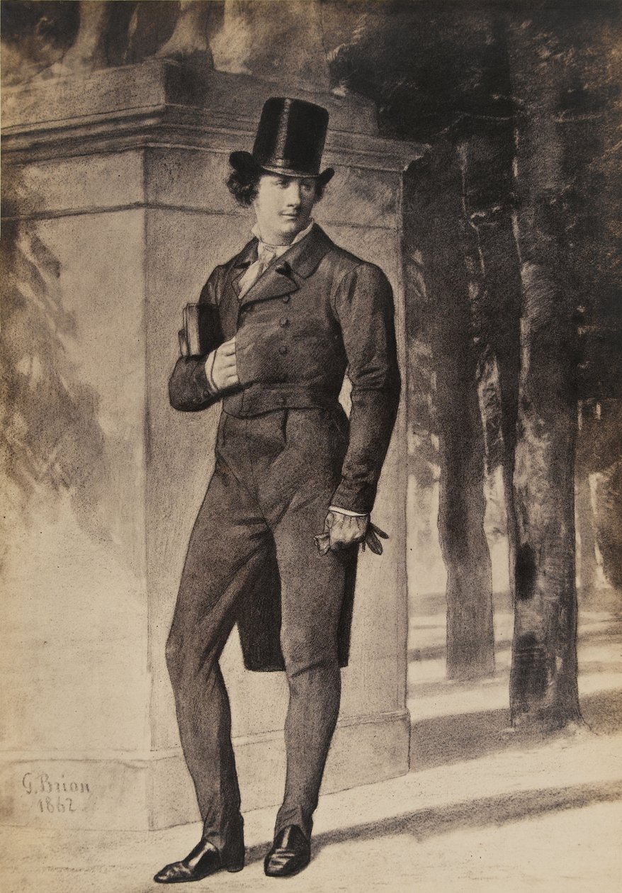 Gustave Brion - Marius Pontmercy av Gustave Brion