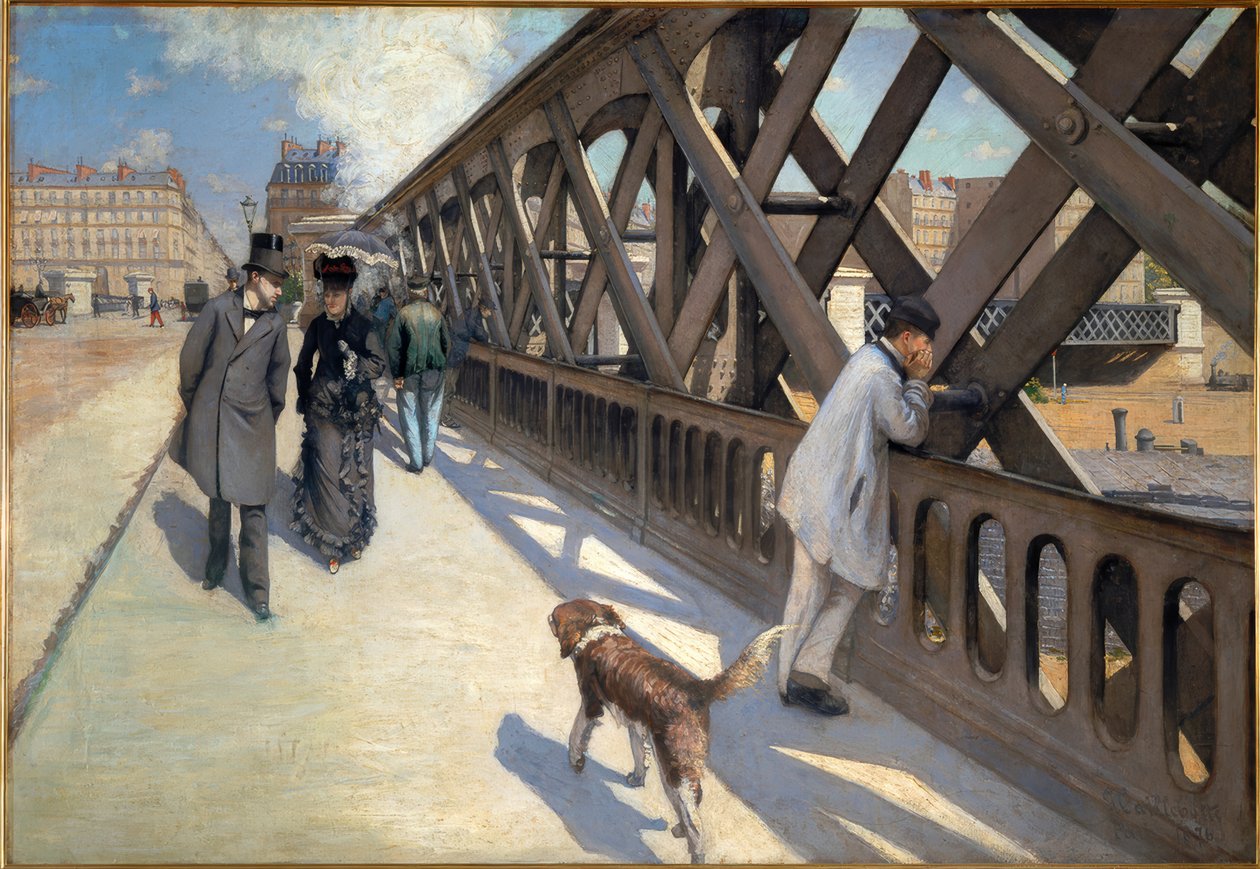 Europas bro av Gustave Caillebotte