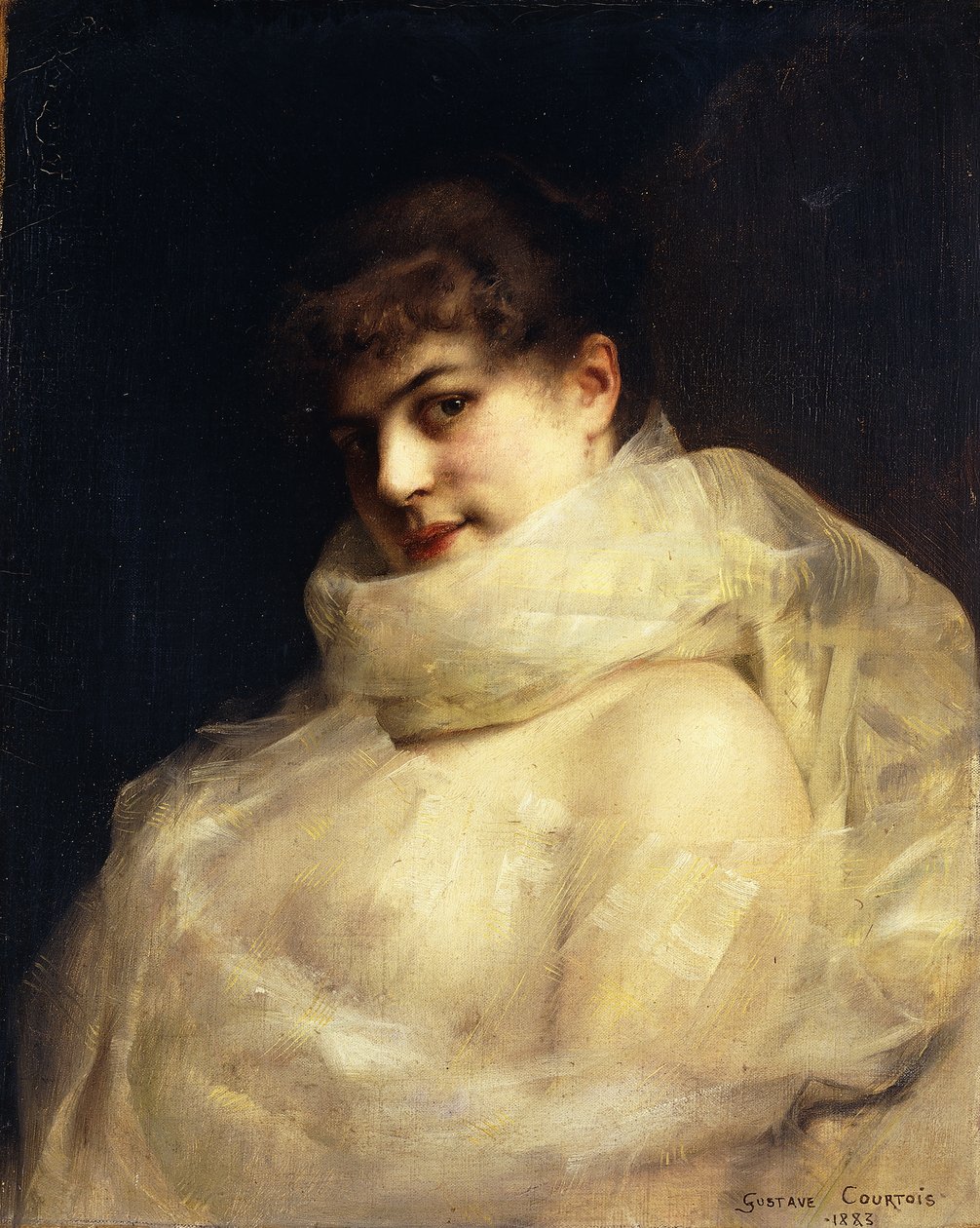 En smutsig skönhet, 1883 av Gustave Claude Etienne Courtois