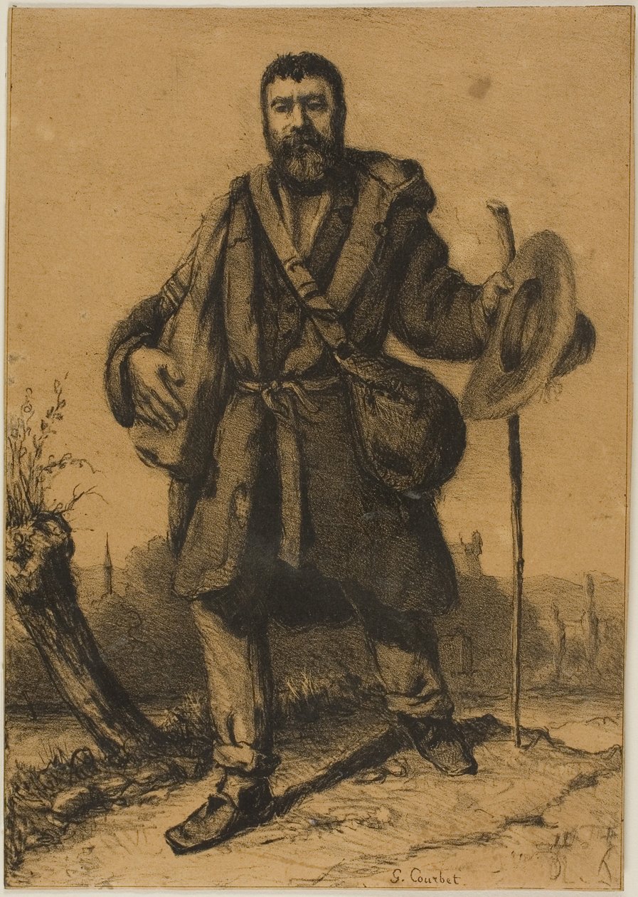Courbet - Aposteln Jean Journet, 1930.937 av Gustave Courbet