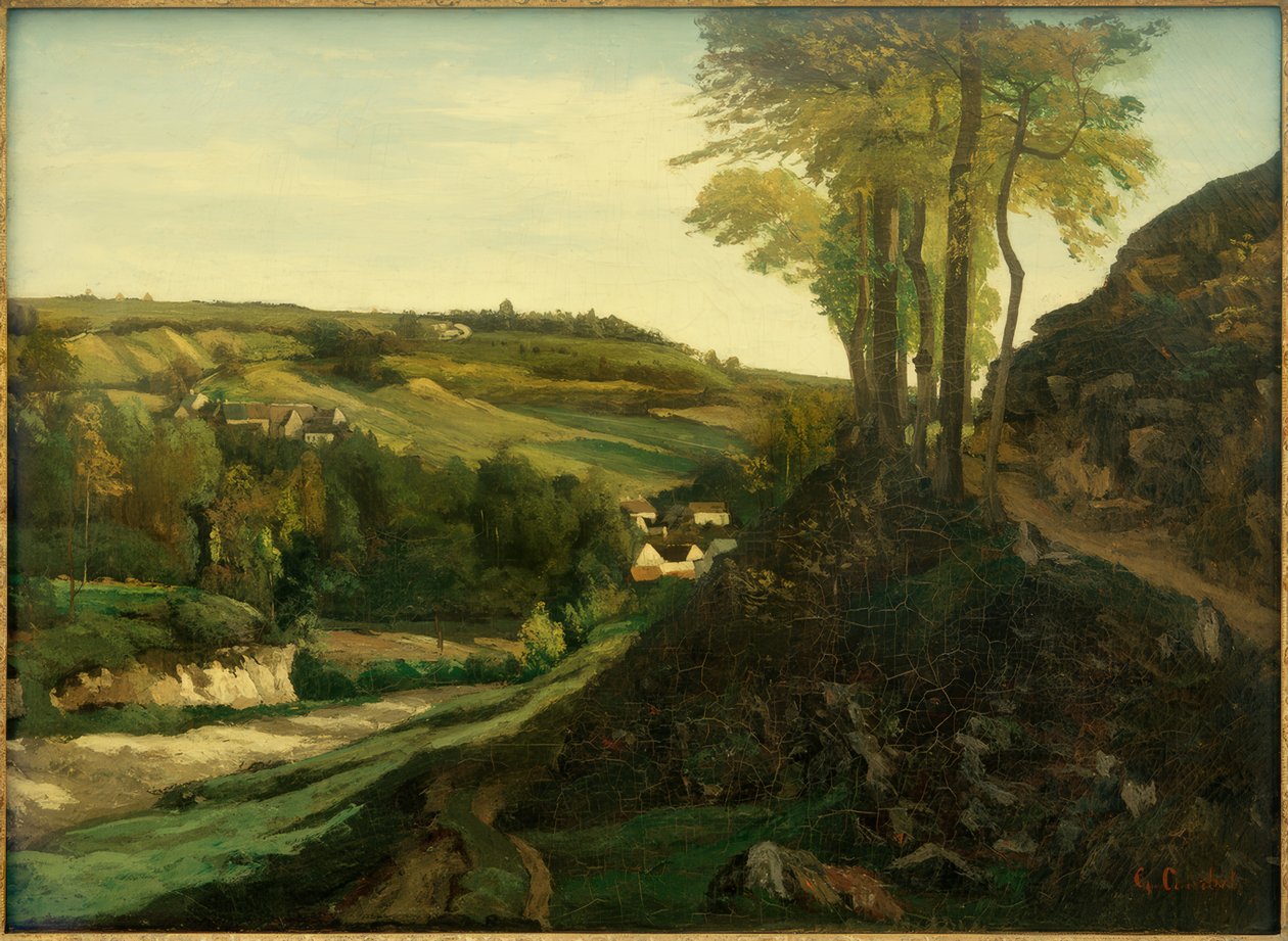 Ornansdalen av Gustave Courbet