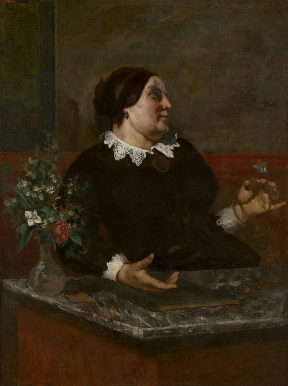Mor Grégoire av Gustave Courbet